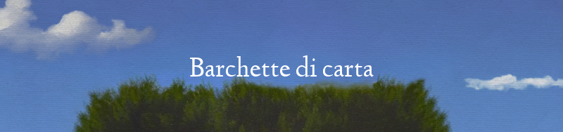 Barchette di carta